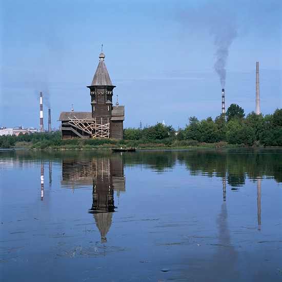Деревянные церкви России, фото Ричарда Дэвиса